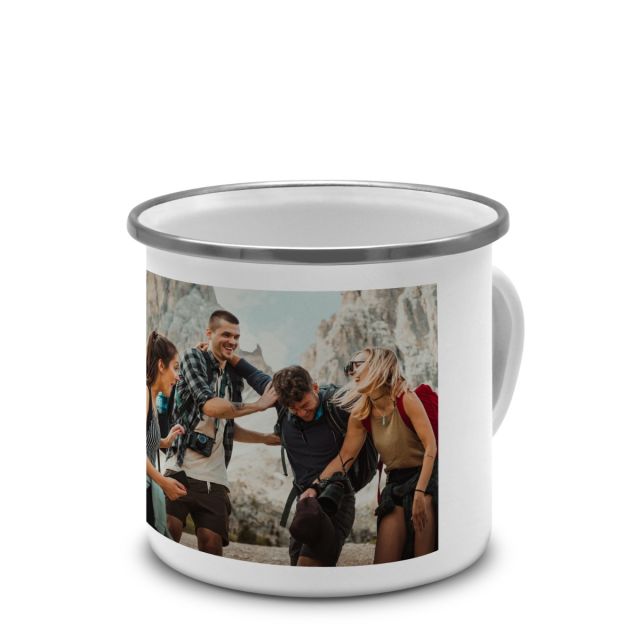 Emaille-Tasse