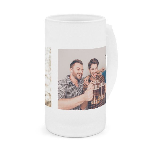 Chope à bière en verre