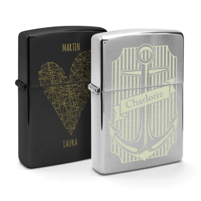 Zippo avec gravure