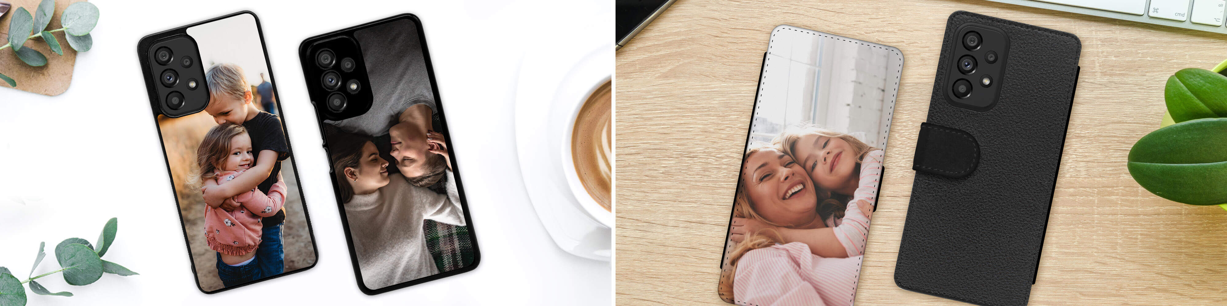 Imprime des coques personnalisées pour Samsung Galaxy A53 5G avec une photo. 